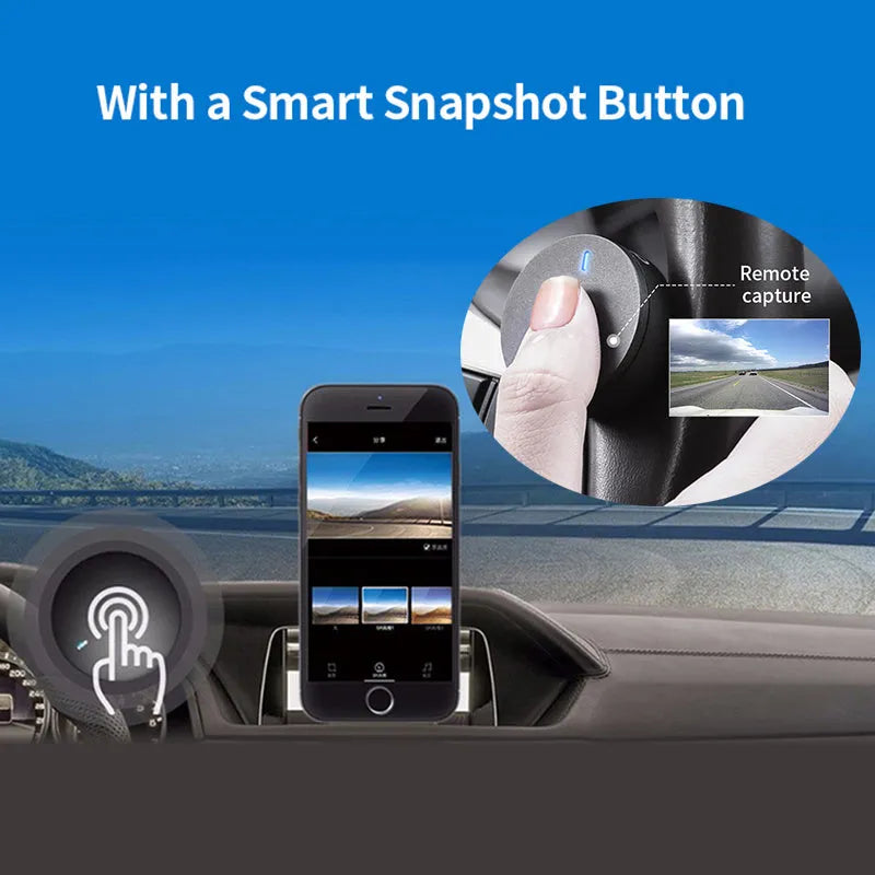 LX/TXL driving recorder, Minione, 32G, with 1600P H.264 video, 5MP CMOS sensor, 140° diagonal, built-in Wi-Fi