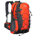 Polyester sports backpack with 32 by 50 by 15cm dimensions and 20-35 litre capacity for outdoor activities