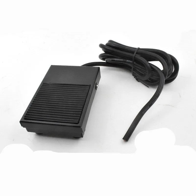 Metal welding foot switch with 1.8m cable and two-core plug for laser welding machine control