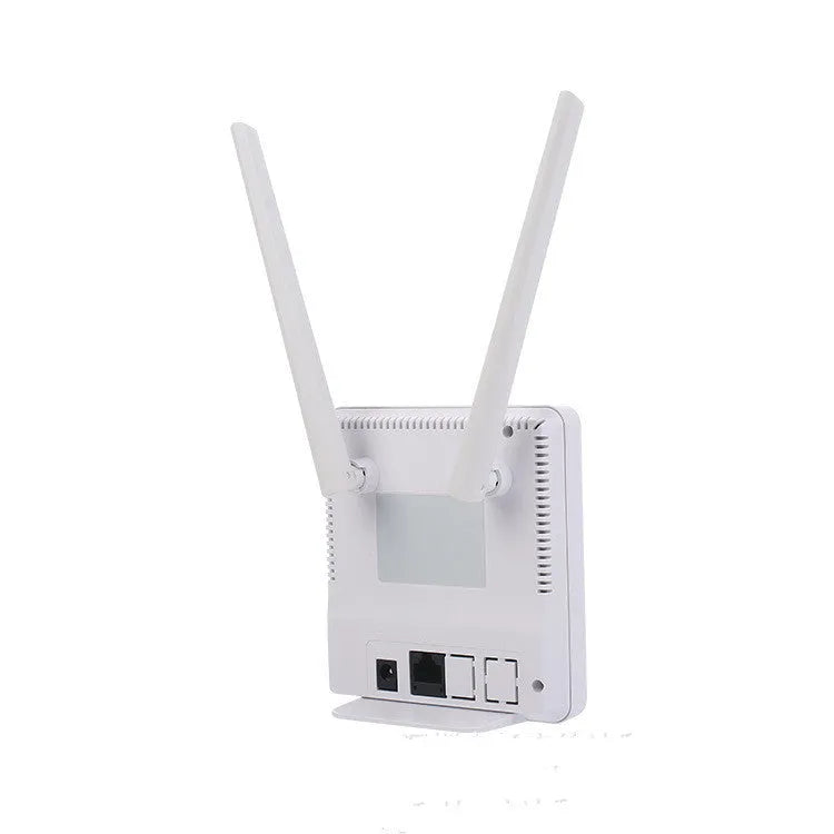 4G wireless router with EU plug for business travel