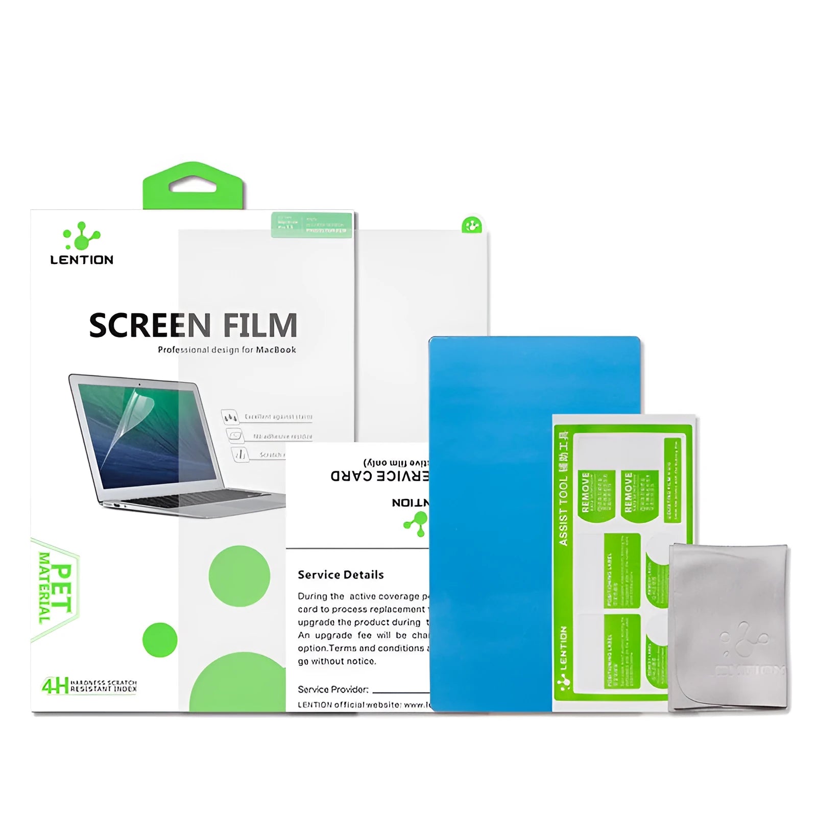 Lansheng matte screen protector for 13-inch MacBook Pro with anti-glare and scratch-resistant properties