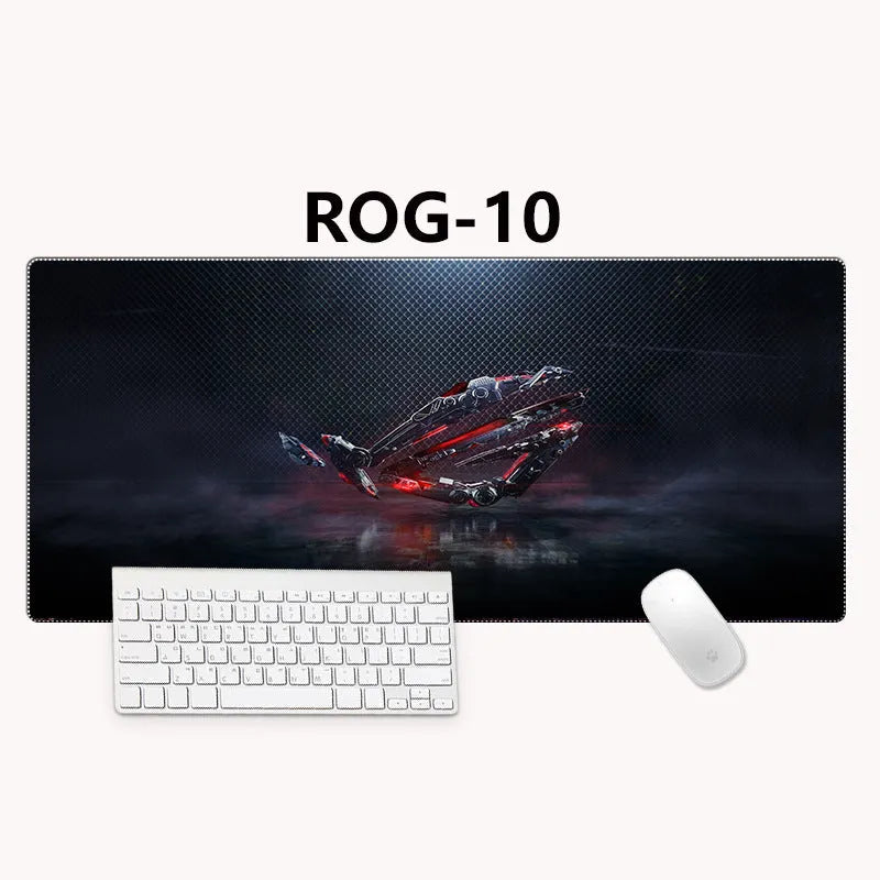 Country Edge keyboard pad 800mm x 300mm x 1.5mm, natural rubber and Jiaji cloth, ROG style