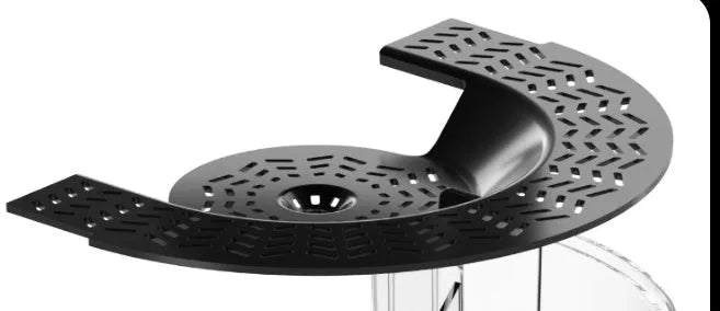 White and black electric fly catcher machine for household use with plug-in or rechargeable options