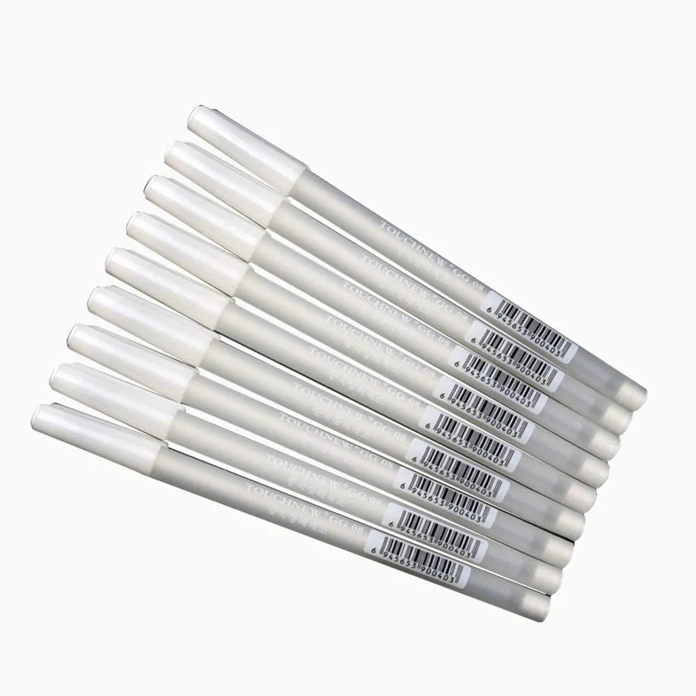 Touchnew highlight pen with 0.8mm tip for black card decoration in golden, silver or white