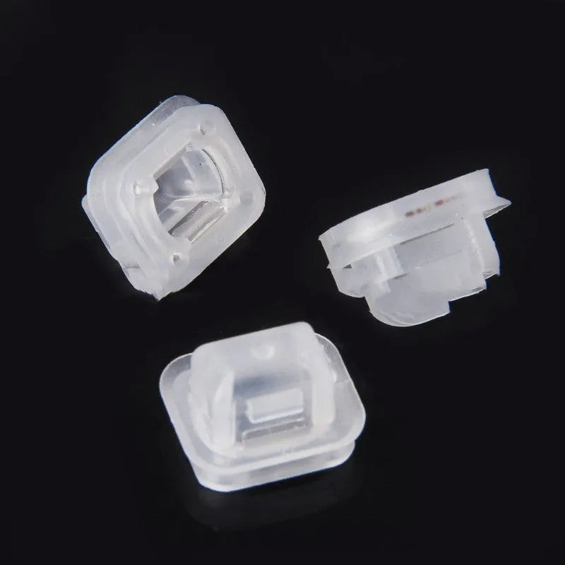 100 plastic peach wood coloured seat buckle fastener clips for BMW E39 and E38 models.