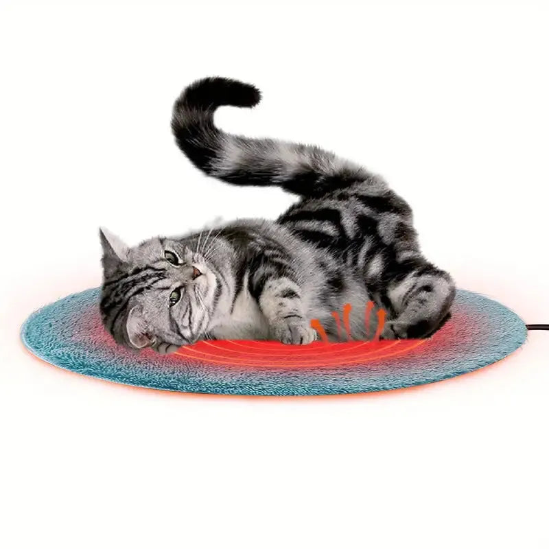 Cat smart electric blanket, 40cm diameter, cloth, three-speed constant temperature, available in seven colours