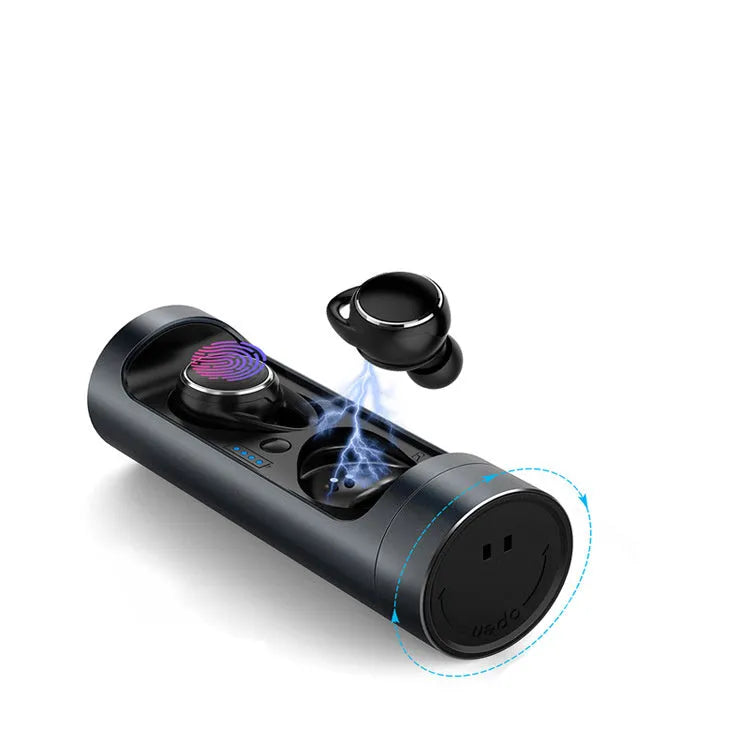 Infinite Bluetooth 5.0 wireless headset shown in Dark Grey, Red, and Silver colour options