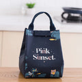 Thickened Oxford cloth thermal insulation lunch box bag in multiple colour designs