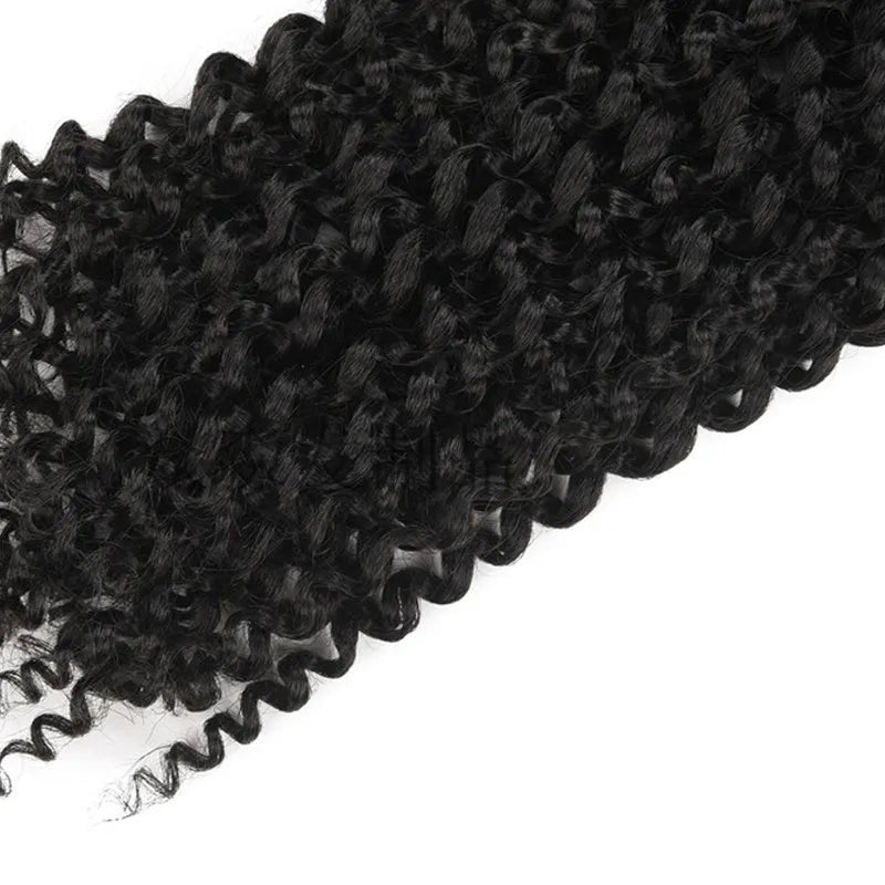 Passion twist crochet braids 18 inch high temperature wire synthetic hair extension spring twist style black colour