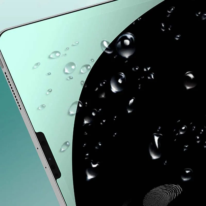 Anti-blue light tempered glass screen protector for iPad Pro and Mini models with HD film and explosion-proof design