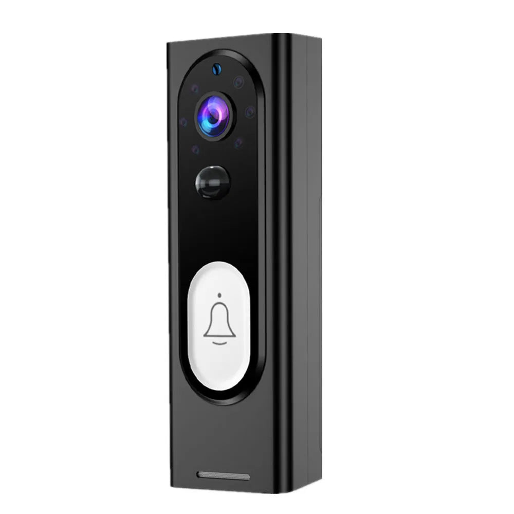 Wireless video doorbell smart home security camera 1080P voice intercom ABS outdoor door wall