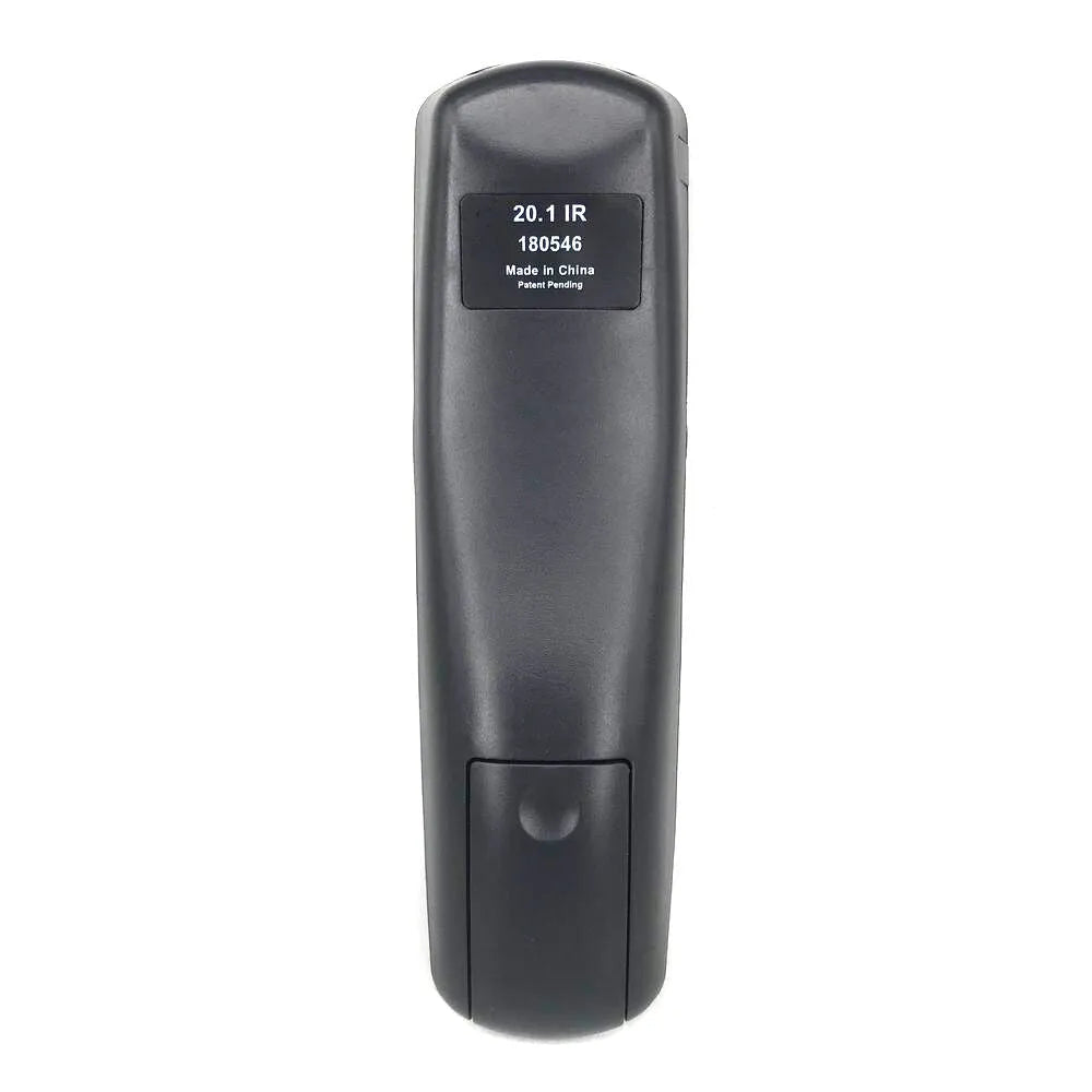 Black Dish Network universal remote control for satellite receivers and DVD systems