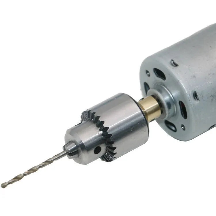 Four hard alloy drill chucks with sleeve attachments and 3.17mm tail holes for electric drills