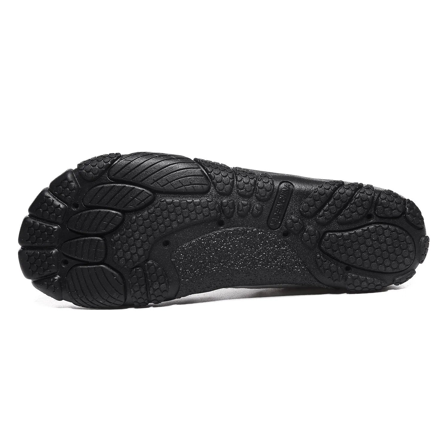 Low-cut outdoor water shoes with elastic band closure and mesh upper in various colours
