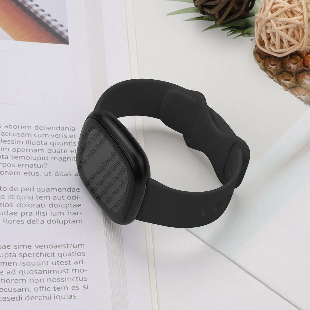 TPU silicone replacement strap for Versa 3 smartwatch in multiple colour options
