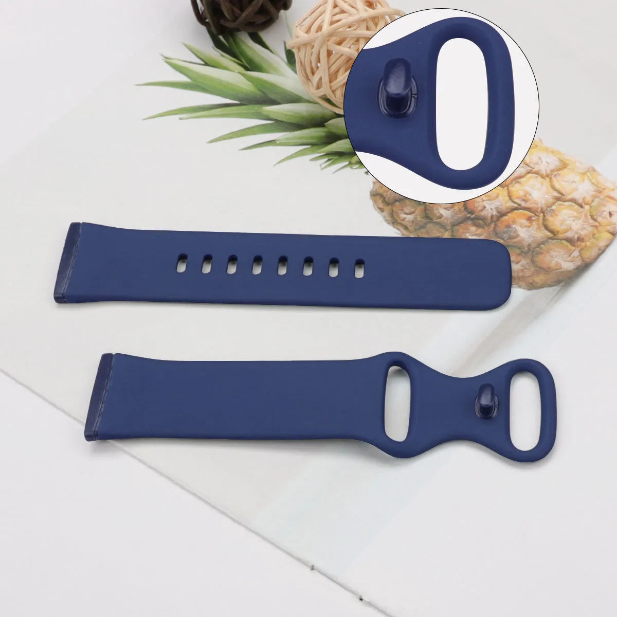 TPU silicone replacement strap for Versa 3 smartwatch in multiple colour options