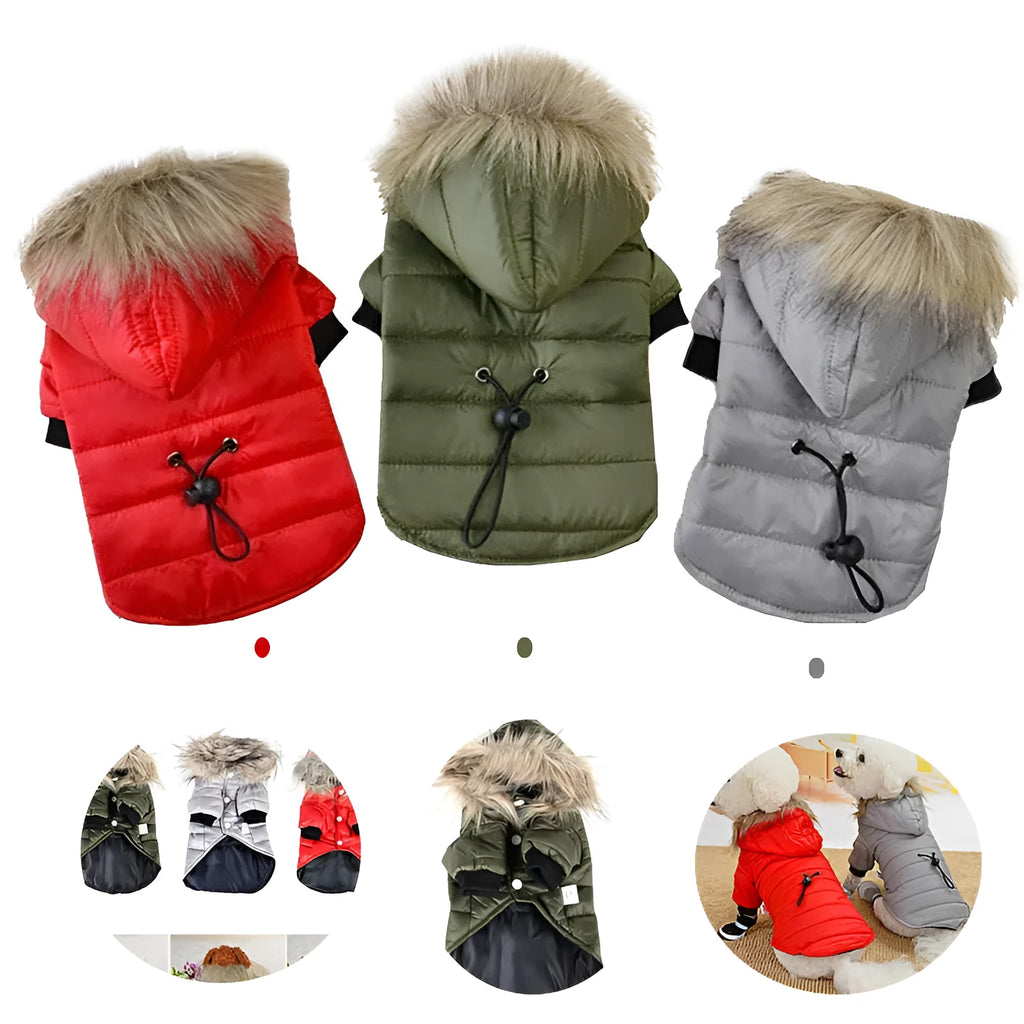 Red polyester knit pet sweater teddy dog coat autumn winter clothing S M L XL sizes