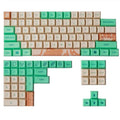 Mint Toffee green DSA profile PBT keycap set for mechanical keyboards with 104 keys.