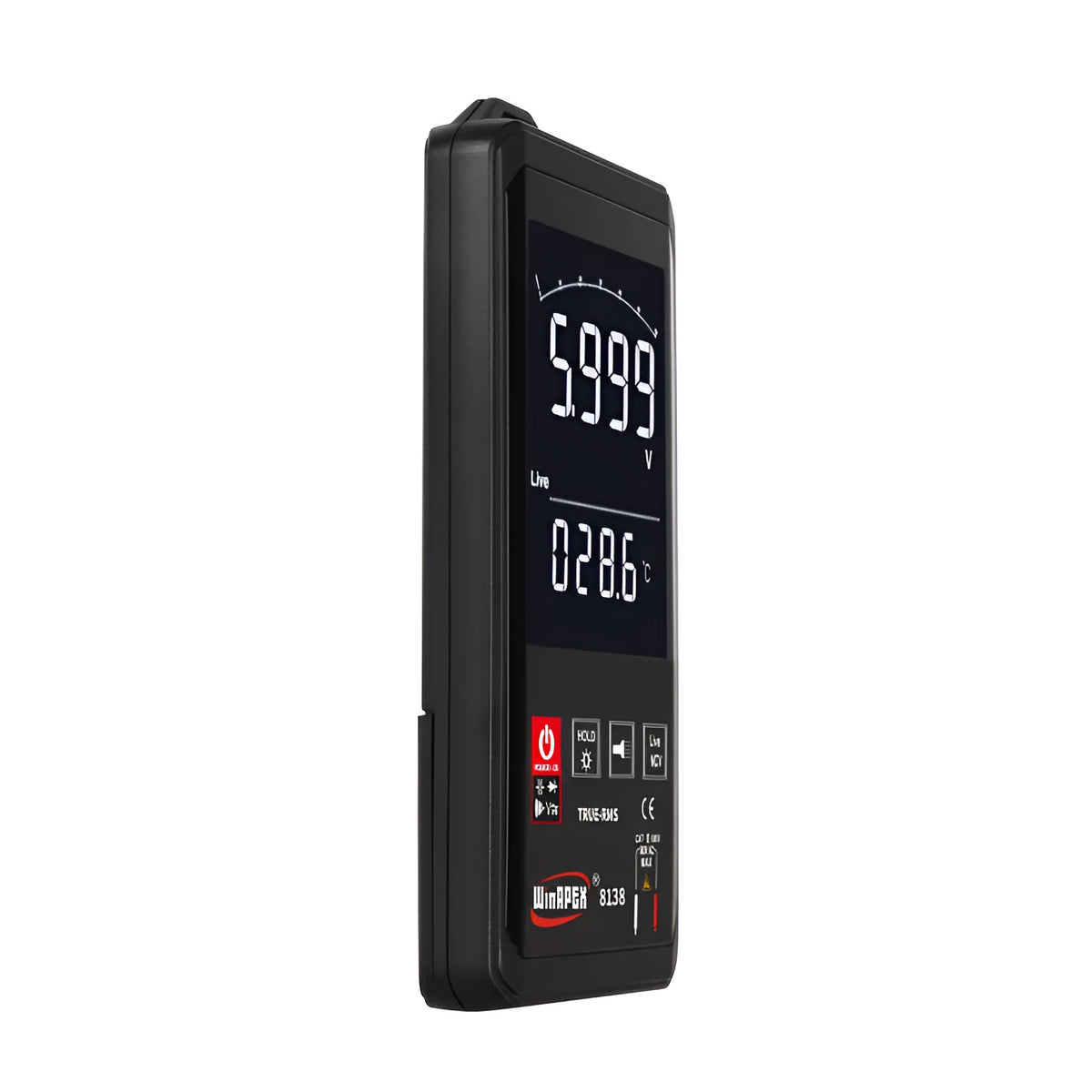 Hanyan 8136 large-screen touch screen digital multimeter with digital-analog dual display and buzzer