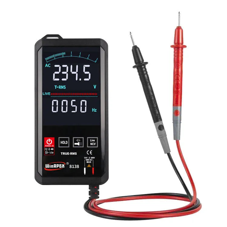 Hanyan 8136 large-screen touch screen digital multimeter with digital-analog dual display and buzzer