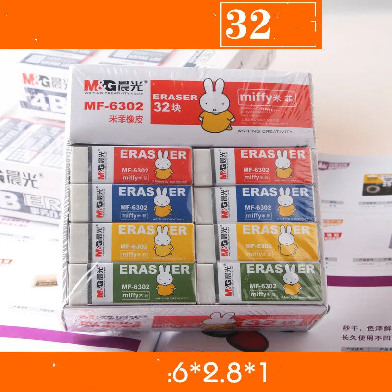 Small Chenguang eraser for student exams, colour soft clean rubber available in style options A to F