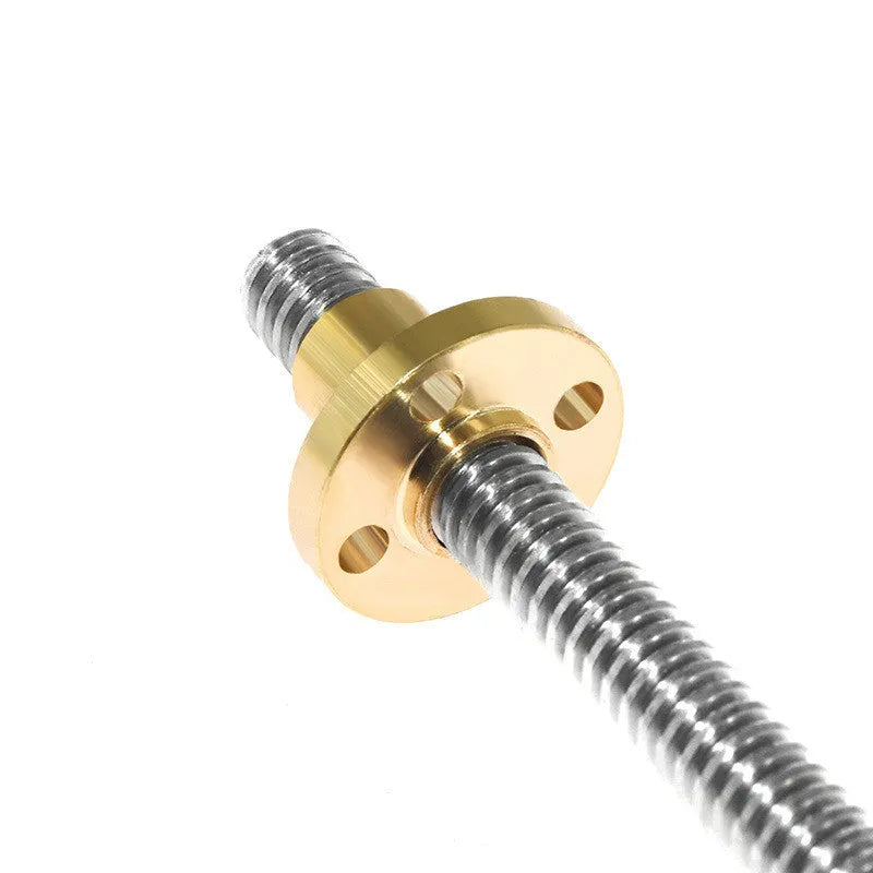 T-shaped trapezoid transmission screw rod over 100 mm with nut for 3D printer stepper motor drive