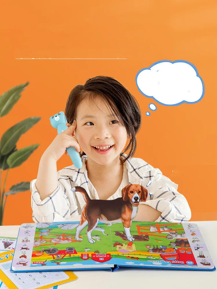 Little Oxford bilingual reading pen electronic educational device for children