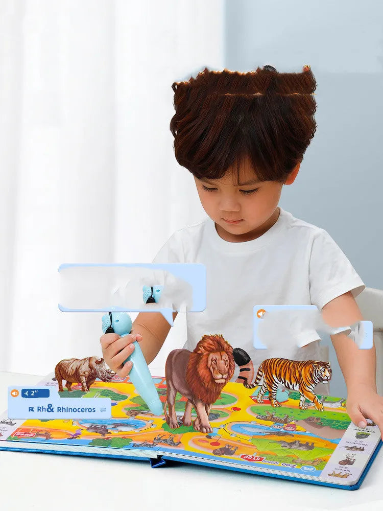 Little Oxford bilingual reading pen electronic educational device for children