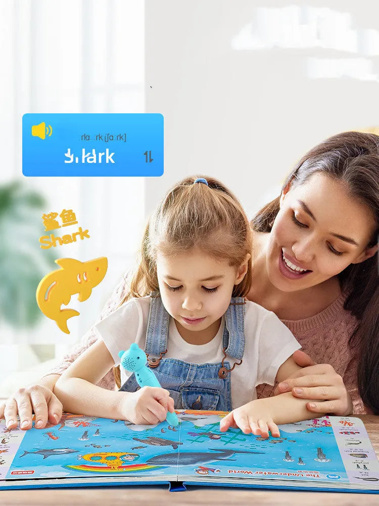 Little Oxford bilingual reading pen electronic educational device for children