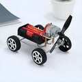 Wind car DIY electronic science experiment kit for children's physics education
