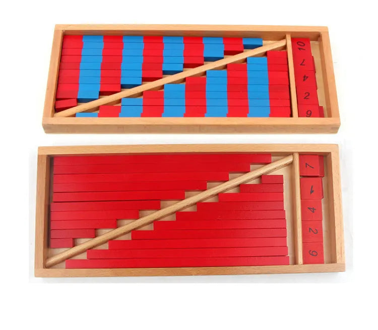 Wooden Montessori preschool educational toy for children ages 2 to 7 years