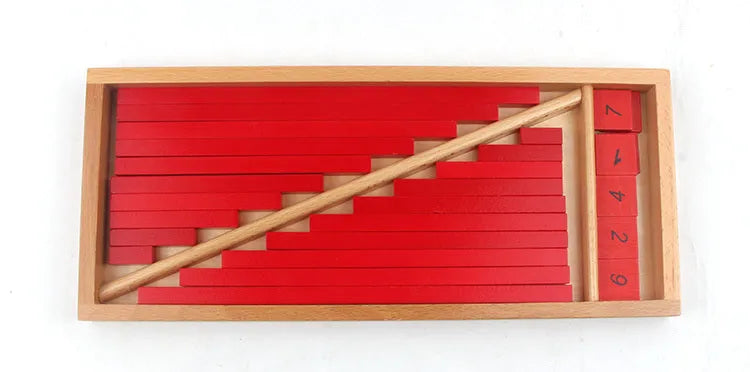 Wooden Montessori preschool educational toy for children ages 2 to 7 years