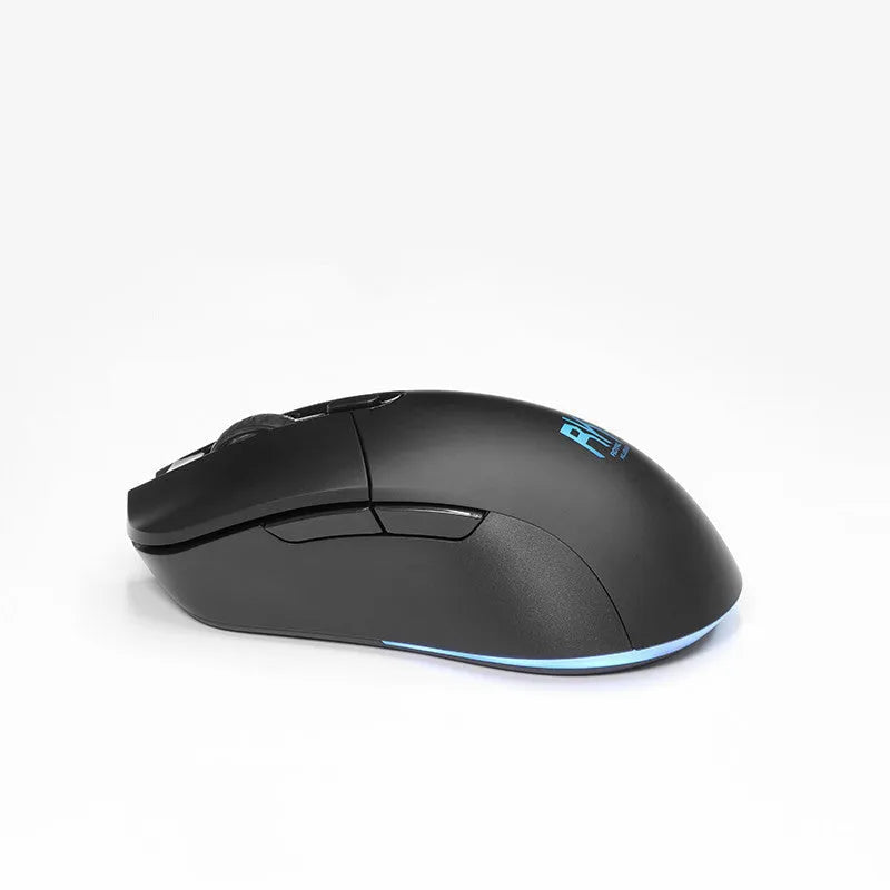 RK526 wireless mechanical keyboard and mouse set in blue, brown, or red with USB transmitter