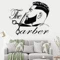 Black PVC waterproof wall sticker with people pattern for living room