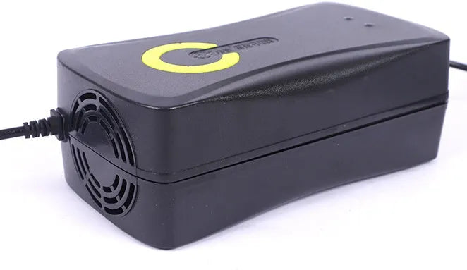 Black alloy shell 72V 20Ah electric car charger with automatic power-off function