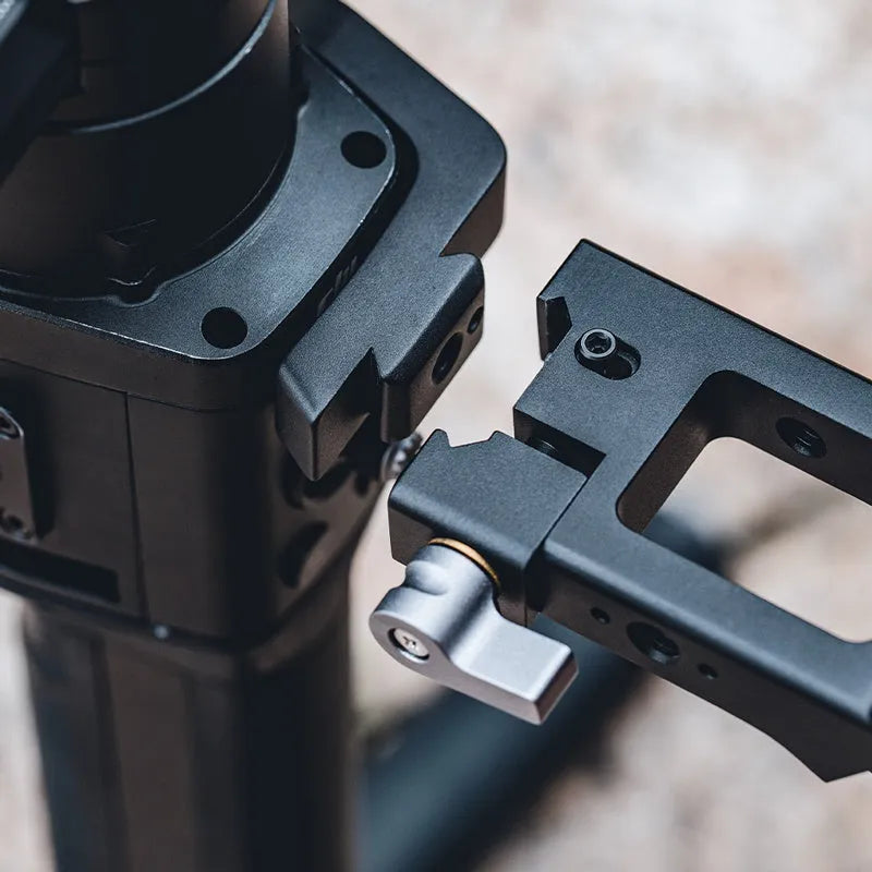 PGYTECH aluminium alloy tripod mount adapter for DJI Ronin-S and SC camera gimbals.