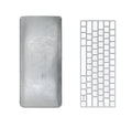 Keyboard protective sleeve leather bag for Magic Keyboard 2nd generation in Asian black colour