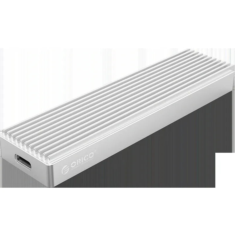 M.2 NVMe SSD hard disk case USB 3.1 Type-C aluminium alloy external enclosure with screw fixation