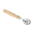 Round zinc alloy biscuit mould cake cutter with long handle for pastry dumpling crust baking