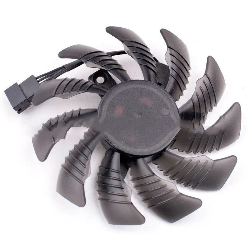 Anchaopu T128010su grey 12V DC graphics cooling fan rated 0.35A for heat dissipation