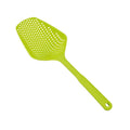 Plastic kitchen colander strainer with large scoop design in multiple colour options