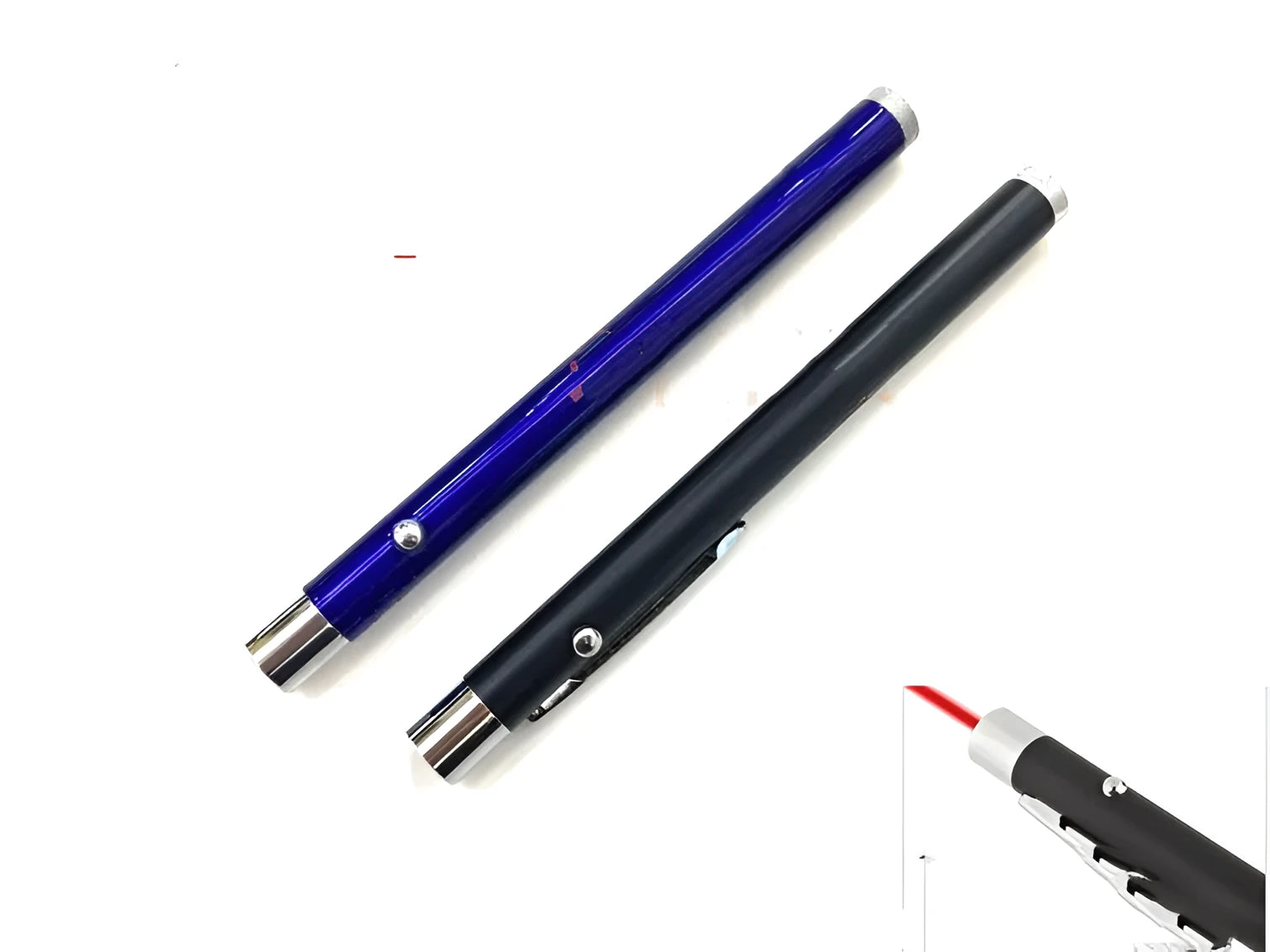 Black red laser pointer pen for presentations with 200-metre range