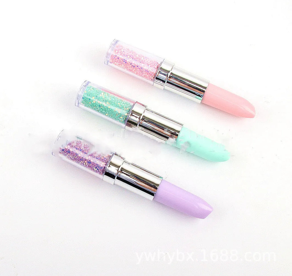 Plastic diamond painting drill pen tool in pink, purple, and green colours for 5D diamond art