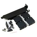 Aluminium graphics card cooling fan bracket for 8cm and 9cm case fans