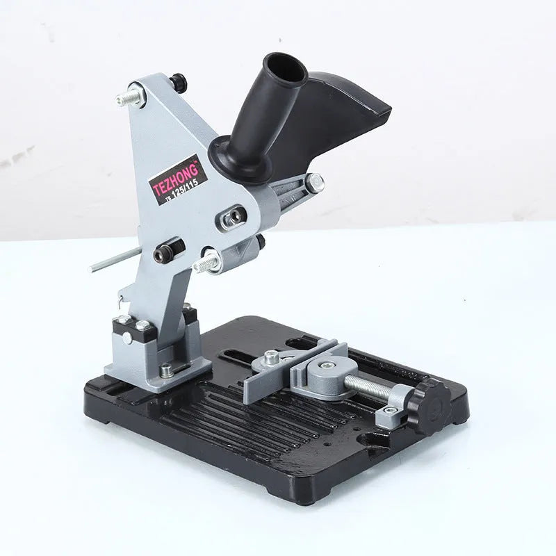 Universal alloy angle grinder bracket with 125mm length for industrial workshop use
