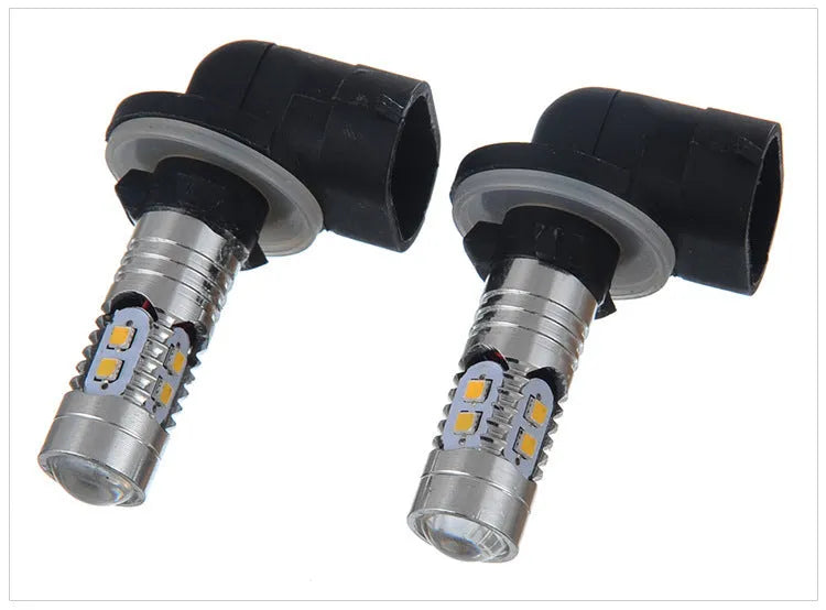50W LED fog light model 880/881 with aluminium housing and 7000K white light output