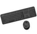 Ferris Hand wireless keyboard and mouse set in Black Normal Edition with 1600dpi optical mouse and USB receiver