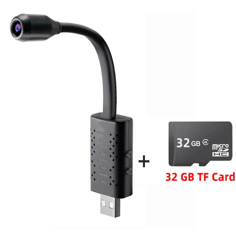 U21 wireless surveillance camera with small body design and portable HD USB monitor