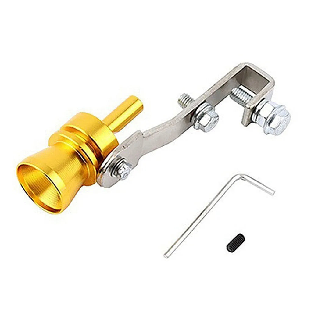 Turbo whistle exhaust pipe aluminium alloy 28mm for GM vehicles