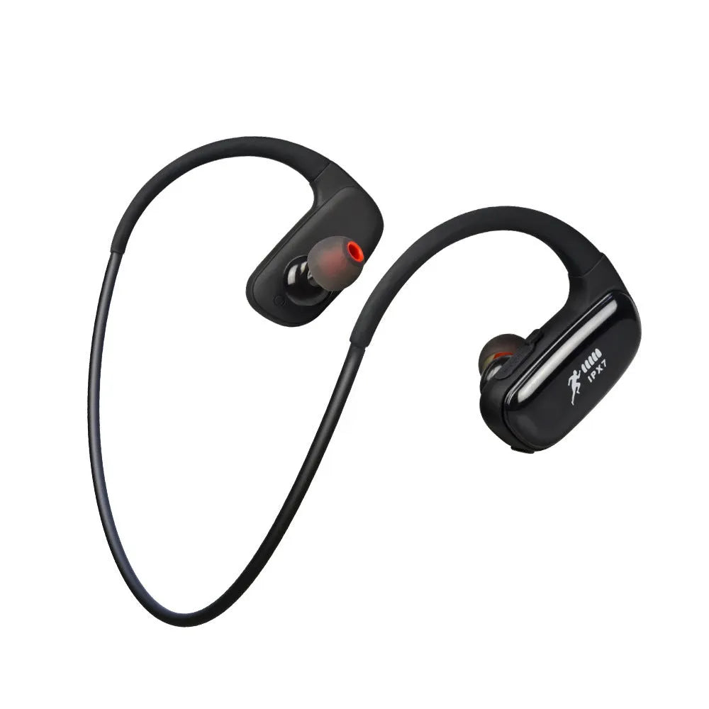 Wireless Bluetooth headset, hanging ear bilateral stereo, Bluetooth 4.1, 10 metre range, battery display, four colours
